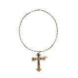 eis4tears cross necklace/pin two in one