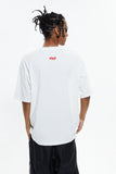 e4t！ Slogan T-shirt (white)